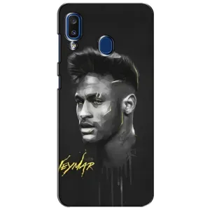 Силиконовый Чехол Samsung Galaxy a20 2019 (A205F) (Junior Neymar)