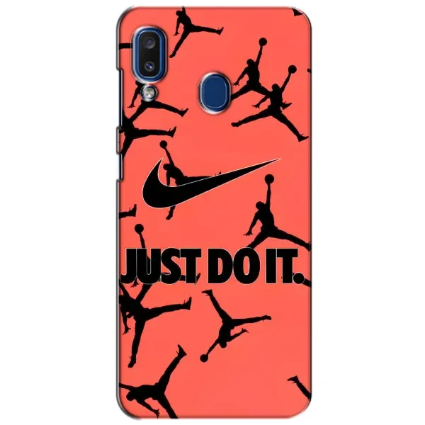 Чехол с рисунком «Just Do It» для Samsung Galaxy a20 2019 (A205F) Чехол с рисунком «Just Do It» для Samsung Galaxy a20 2019 (A205F)
