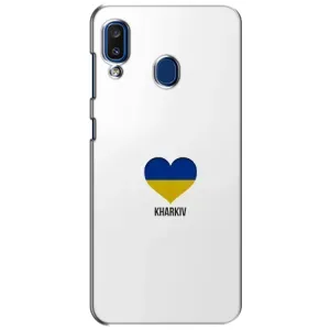 Чехлы силиконовые (Город Харьков) на Самсунг А20 (2019) (Kharkiv)
