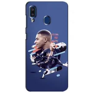Чехол (TPU) с Футболистом на Samsung Galaxy a20 2019 (A205F) (Килиан)