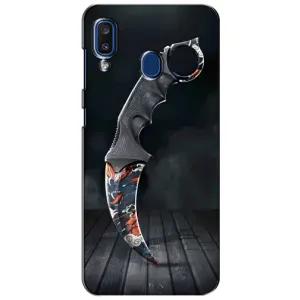 Чохол КІБЕРСПОРТ для Samsung Galaxy a20 2019 (A205F) (Кинжал КС ГО)