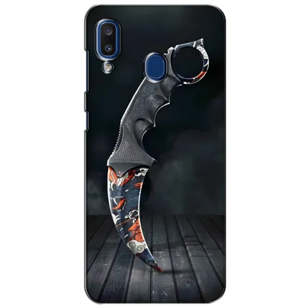 Чохол з малюнком «Кинжал КС ГО» для Samsung Galaxy a20 2019 (A205F) Чохол з малюнком «Кинжал КС ГО» для Samsung Galaxy a20 2019 (A205F)