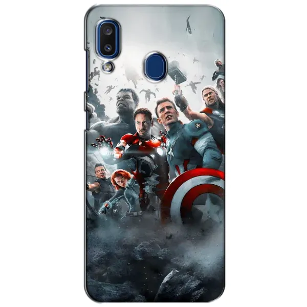 Чехол с рисунком «Команда марвел» для Samsung Galaxy a20 2019 (A205F) Чехол с рисунком «Команда марвел» для Samsung Galaxy a20 2019 (A205F)