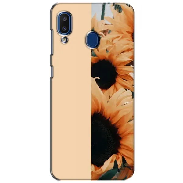 Чехол с рисунком «Красивые подсолнухи» для Samsung Galaxy a20 2019 (A205F) Чехол с рисунком «Красивые подсолнухи» для Samsung Galaxy a20 2019 (A205F)