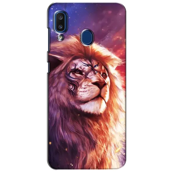 Чехол с рисунком «Красочный ЛЕВ» для Samsung Galaxy a20 2019 (A205F) Чехол с рисунком «Красочный ЛЕВ» для Samsung Galaxy a20 2019 (A205F)