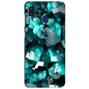 Чехол (Дорого -богато) на Samsung Galaxy a20 2019 (A205F) (Кристалы)