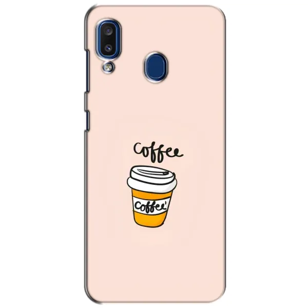 Чехол с рисунком «Кружка кофе» для Samsung Galaxy a20 2019 (A205F) Чехол с рисунком «Кружка кофе» для Samsung Galaxy a20 2019 (A205F)