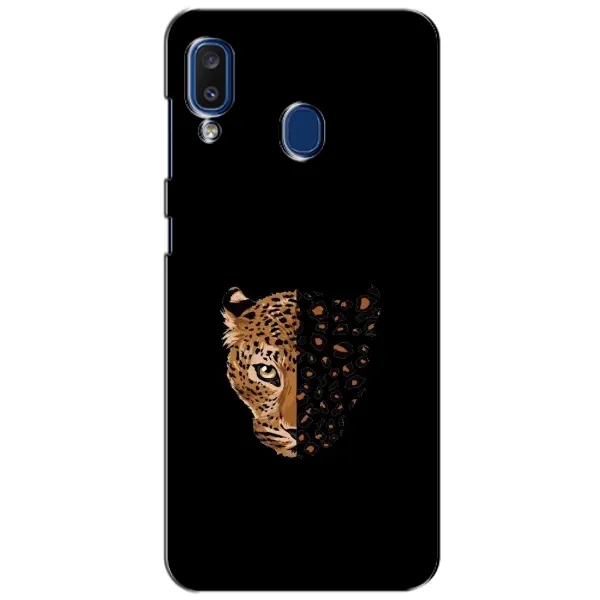 Чехол с рисунком «Леопард на черном» для Samsung Galaxy a20 2019 (A205F) Чехол с рисунком «Леопард на черном» для Samsung Galaxy a20 2019 (A205F)