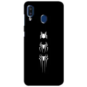 Чохол Супергерой Людина Павук на Samsung Galaxy a20 2019 (A205F) (Лого павука)