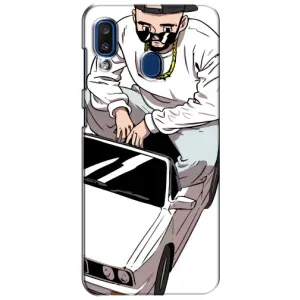 Чехлы с тематикой "Крутые машины" на Samsung Galaxy a20 2019 (A205F) (Любитель машин)
