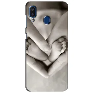 Чехлы для МАМЫ на Samsung Galaxy a20 2019 (A205F) (Любящие руки)
