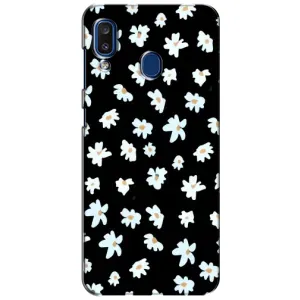 Чохол з ромашками на Samsung Galaxy a20 2019 (A205F) (Маленькі ромашки)