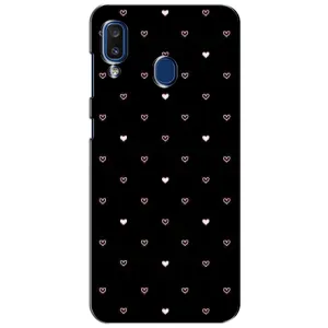 Чехлы с тематикой "Маленькие Сердечки" на Samsung Galaxy a20 2019 (A205F) (Маленькие сердечки)
