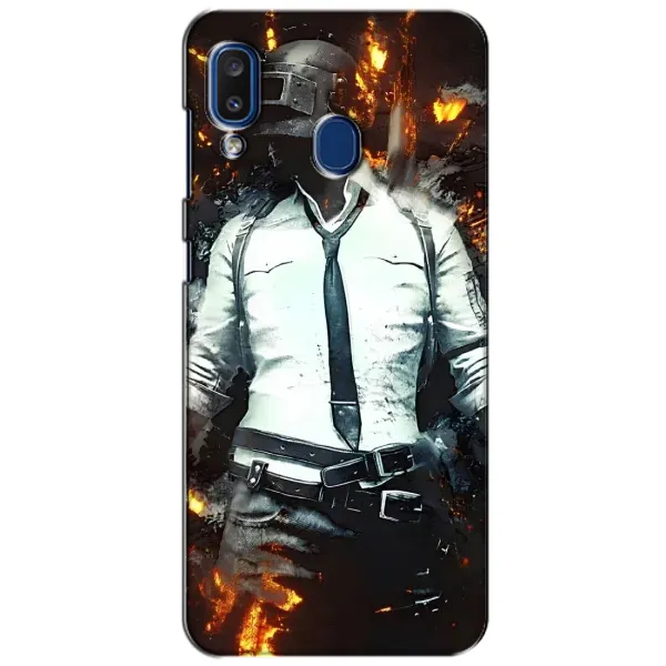 Чехол с рисунком «Man Пубг» для Samsung Galaxy a20 2019 (A205F) Чехол с рисунком «Man Пубг» для Samsung Galaxy a20 2019 (A205F)