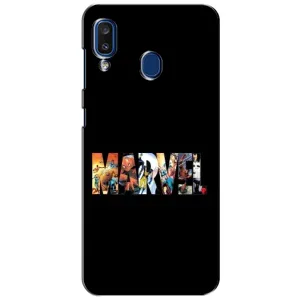 Силіконовий Чохол для Samsung Galaxy a20 2019 (A205F) (MARVEL)