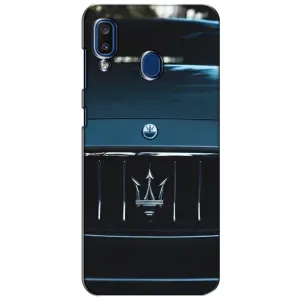 Чехлы с тематикой "Крутые машины" на Samsung Galaxy a20 2019 (A205F) (Maserati auto)
