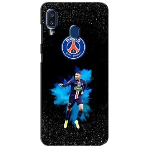 Чехол (TPU) с Футболистом на Samsung Galaxy a20 2019 (A205F) (Мбаппе ПСЖ)