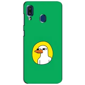 Бампер з принтом Меми для Samsung Galaxy a20 2019 (A205F) (Мем Качка)