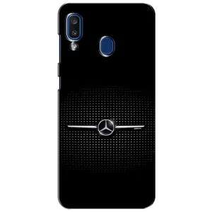 Силиконовый бампер с картинкой машины на Samsung Galaxy a20 2019 (A205F) (Mercedes)