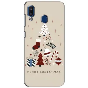 Чохол Санта Клаус для Samsung Galaxy a20 2019 (A205F) (Merry Christmas)
