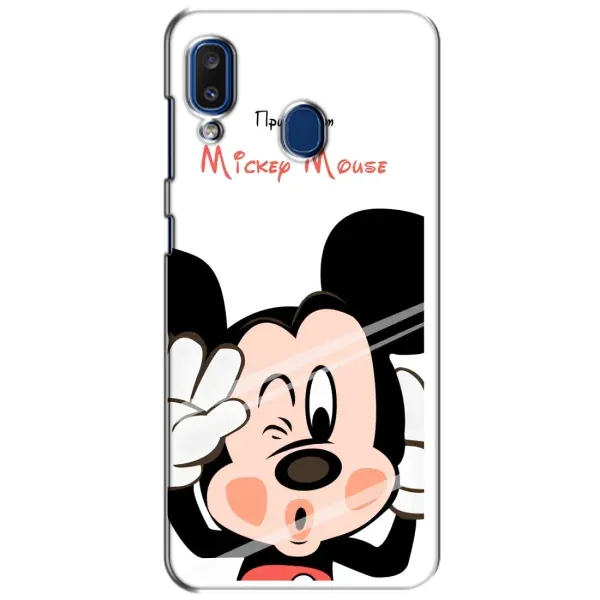 Чехол с рисунком «Mickey Mouse» для Samsung Galaxy a20 2019 (A205F) Чехол с рисунком «Mickey Mouse» для Samsung Galaxy a20 2019 (A205F)
