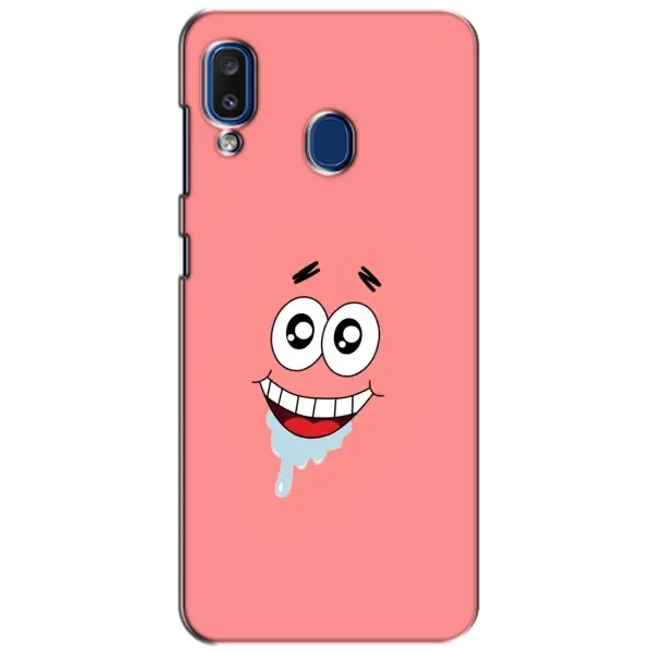 Чехол с рисунком «Мордочка Патрика» для Samsung Galaxy a20 2019 (A205F)