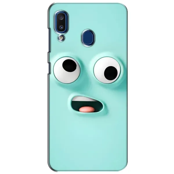 Чехол с рисунком «Забавное мятное лицо» для Samsung Galaxy a20 2019 (A205F)