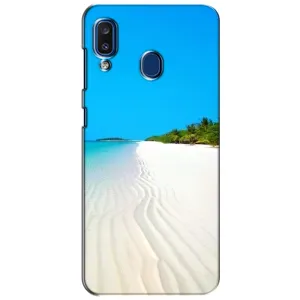 Летний Чехол на Samsung Galaxy a20 2019 (A205F) (Море песок)