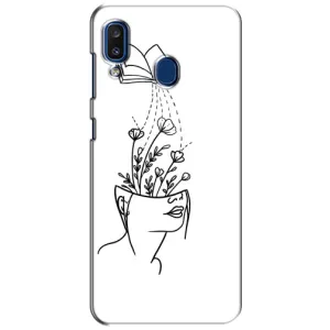 Чехлы со смыслом для Samsung Galaxy a20 2019 (A205F) (Мудрость)