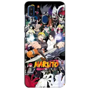 Купить Чехлы на телефон с принтом Anime для Samsung Galaxy a20 2019 (A205F) (Наруто постер)