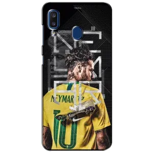 Силиконовый Чехол Samsung Galaxy a20 2019 (A205F) (Neymar 10)