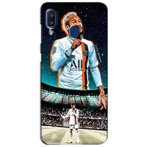 Силиконовый Чехол Samsung Galaxy a20 2019 (A205F) (Неймар ПСЖ)
