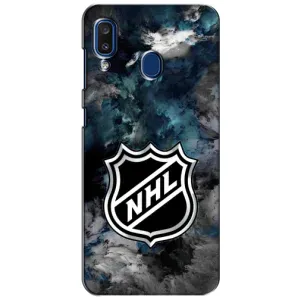 Чехлы с принтом Спортивная тематика для Samsung Galaxy a20 2019 (A205F) (NHL хоккей)