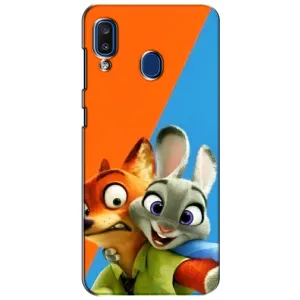 Чохли ЗООТРОПОЛІС для Samsung Galaxy a20 2019 (A205F) (Нік і Хопс)
