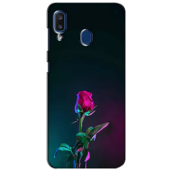 Чехол с рисунком «Ночная роза» для Samsung Galaxy a20 2019 (A205F) Чехол с рисунком «Ночная роза» для Samsung Galaxy a20 2019 (A205F)