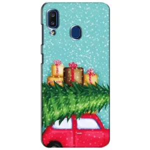 Чохол новорічна ялинка на Samsung Galaxy a20 2019 (A205F) (Новорічний настрій)