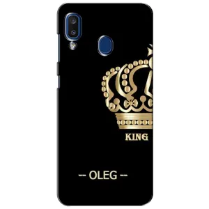 Именные Чехлы для Samsung Galaxy a20 2019 (A205F) (OLEG)
