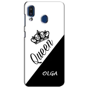 Чехлы для Samsung Galaxy a20 2019 (A205F) - Женские имена (OLGA)