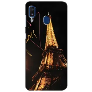 Чехол с Эйфелевой башней на Samsung Galaxy a20 2019 (A205F) (Paris)