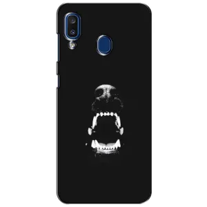 Чехол ДОБЕРМАН для Samsung Galaxy a20 2019 (A205F) (Пасть добермана)