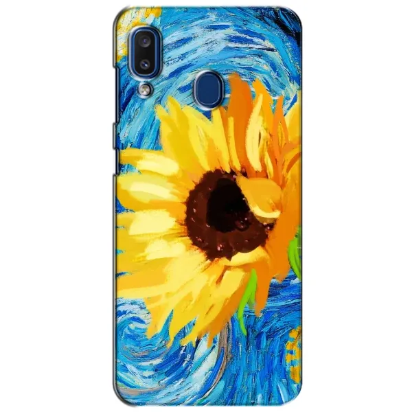Чехол с рисунком «Подсолнух цветок» для Samsung Galaxy a20 2019 (A205F) Чехол с рисунком «Подсолнух цветок» для Samsung Galaxy a20 2019 (A205F)