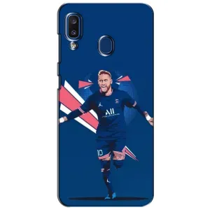 Силиконовый Чехол Samsung Galaxy a20 2019 (A205F) (Празднование Неймара)