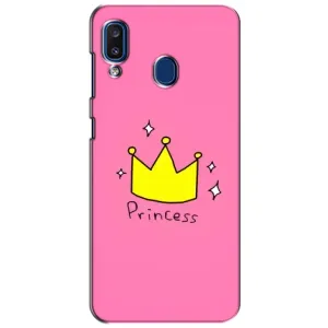 Дівчачий Чохол для Samsung Galaxy a20 2019 (A205F) (Princess)