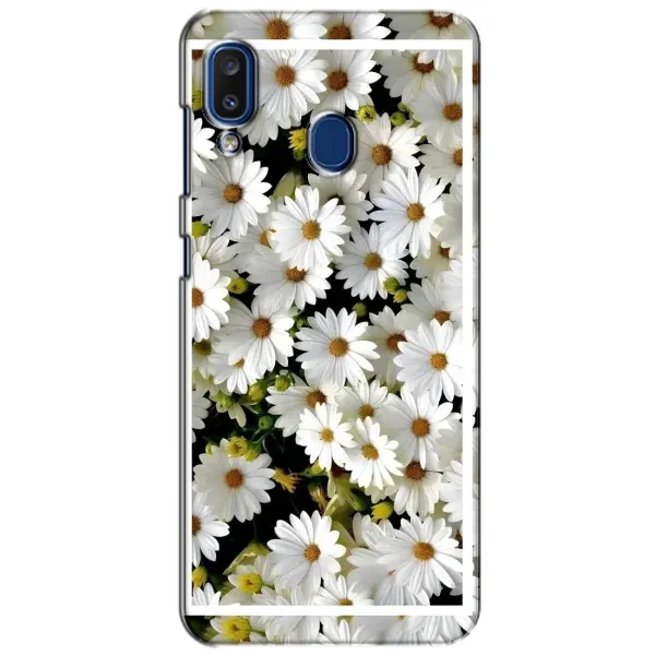 Чохол з малюнком «Рамка в ромашках» для Samsung Galaxy a20 2019 (A205F) Чохол з малюнком «Рамка в ромашках» для Samsung Galaxy a20 2019 (A205F)
