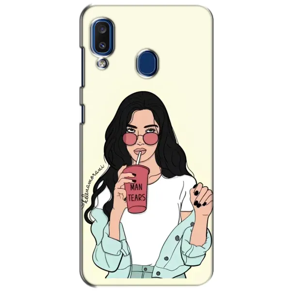 Чехол с рисунком «С напитком» для Samsung Galaxy a20 2019 (A205F) Чехол с рисунком «С напитком» для Samsung Galaxy a20 2019 (A205F)