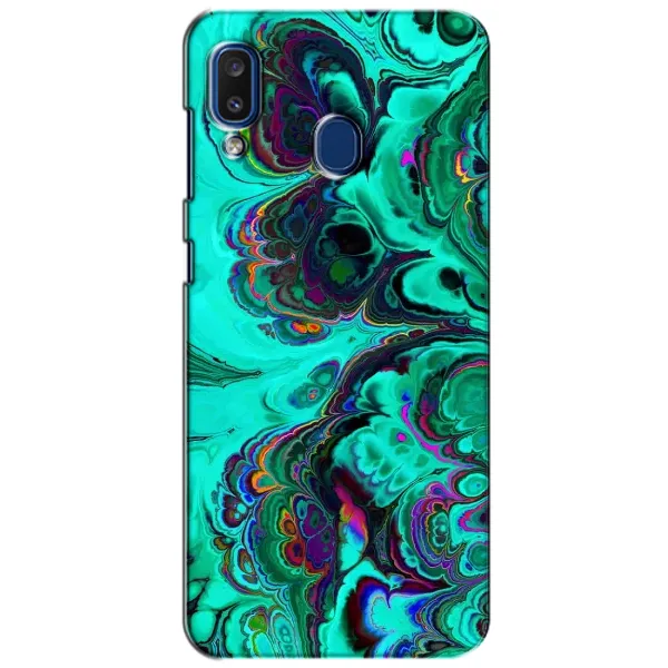 Чохол з малюнком «Салатний мрамор» для Samsung Galaxy a20 2019 (A205F)
