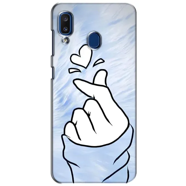 Чехол с рисунком «Сердечка знак» для Samsung Galaxy a20 2019 (A205F) Чехол с рисунком «Сердечка знак» для Samsung Galaxy a20 2019 (A205F)