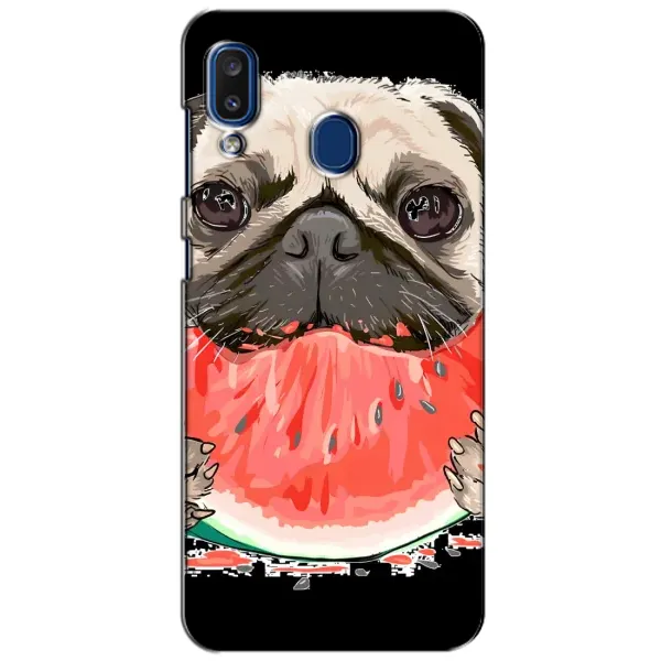 Чехол с рисунком «Смешной Мопс» для Samsung Galaxy a20 2019 (A205F) Чехол с рисунком «Смешной Мопс» для Samsung Galaxy a20 2019 (A205F)