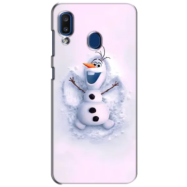 Чехол с рисунком «Снеговик Олов» для Samsung Galaxy a20 2019 (A205F)