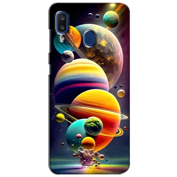 Чехол с рисунком «Солнечна система» для Samsung Galaxy a20 2019 (A205F) Чехол с рисунком «Солнечна система» для Samsung Galaxy a20 2019 (A205F)